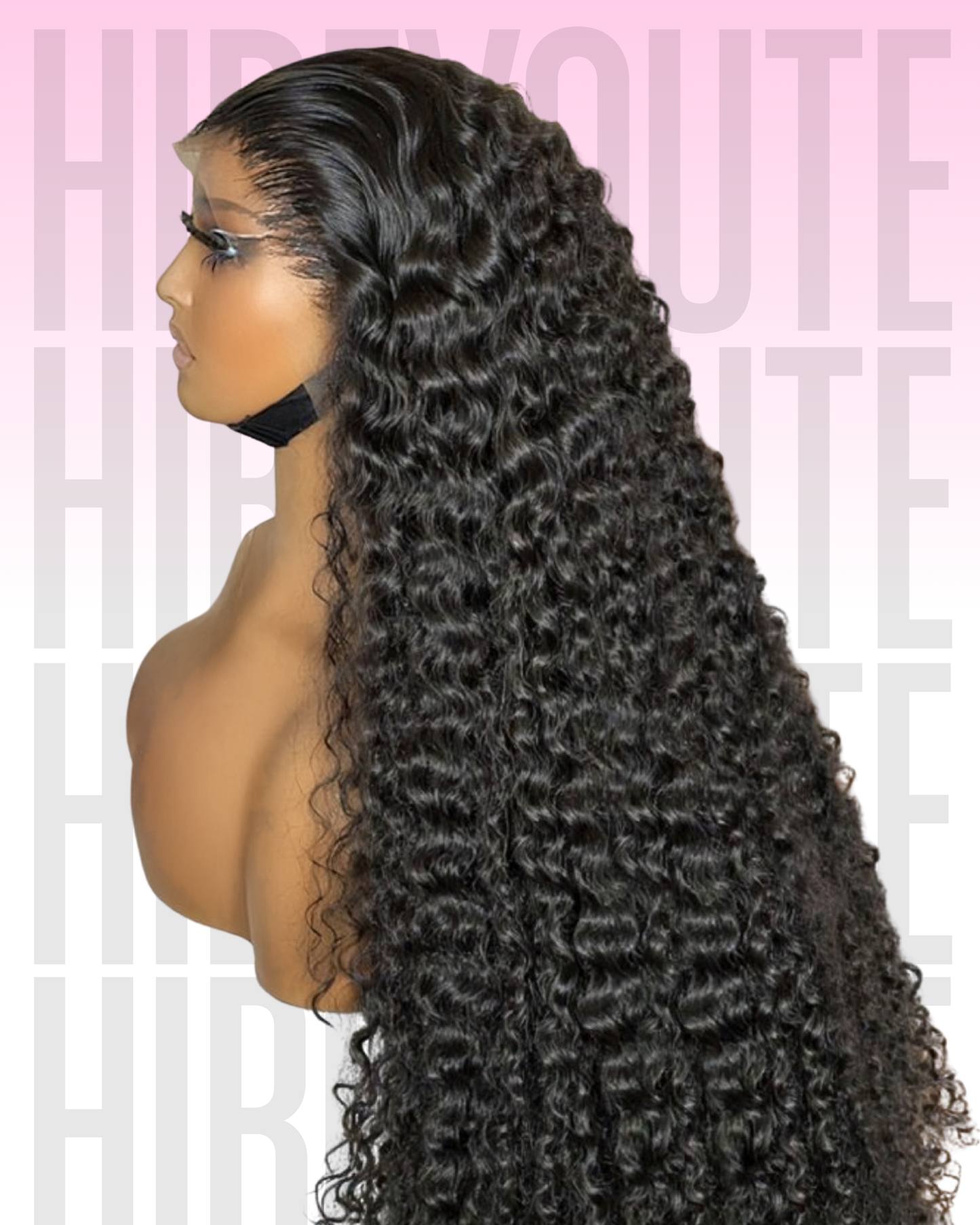 Transparent Deepwave Frontal Wig (13x4)