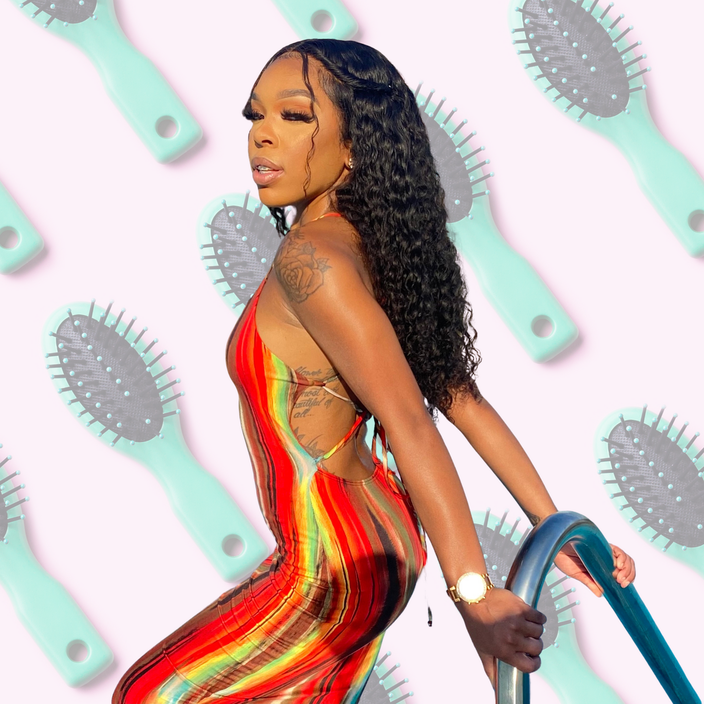 Deep Curly Frontal Wig (13x4)