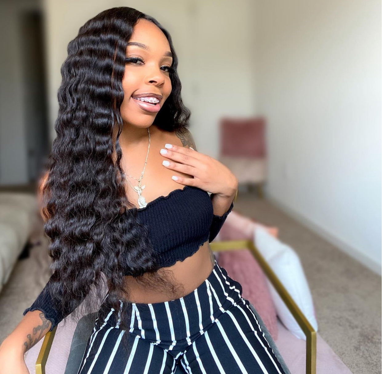 HD 2X6 Beachwave Wig