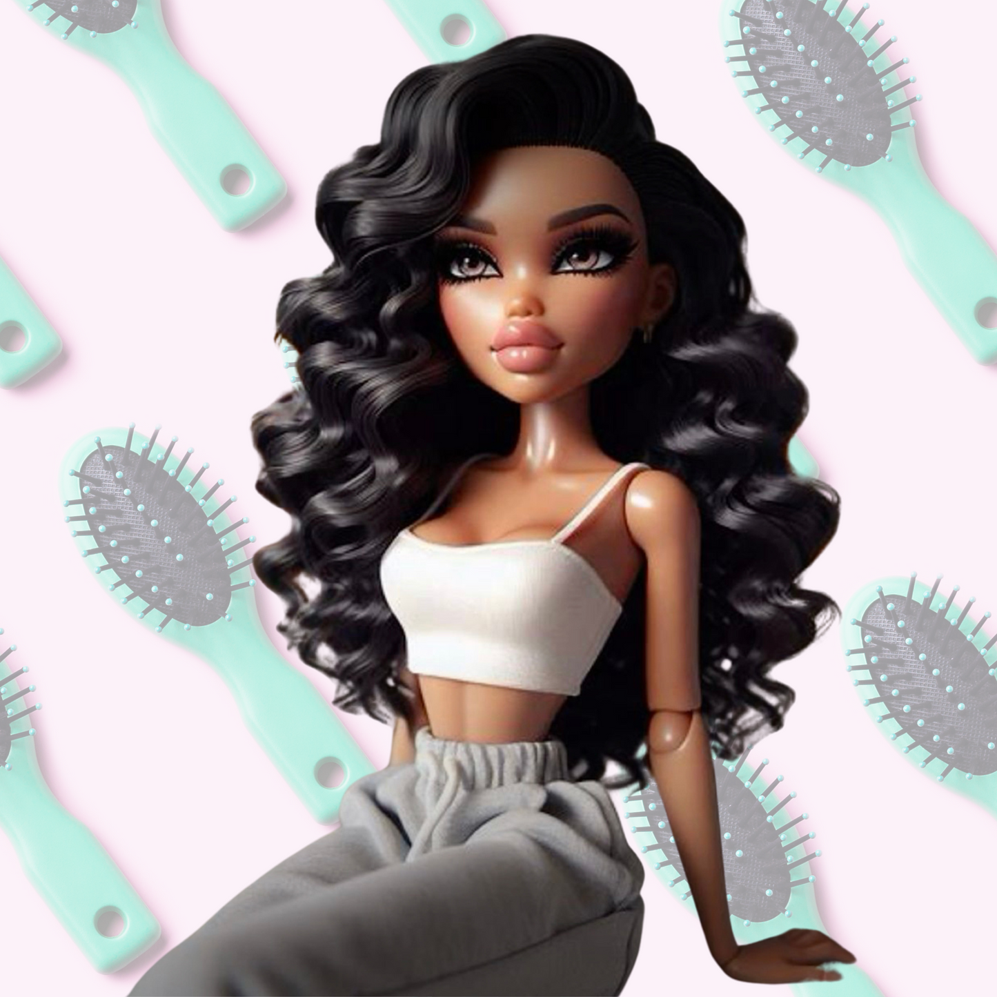 Girly Girl HD Beachwave 13x4 Frontal Wig