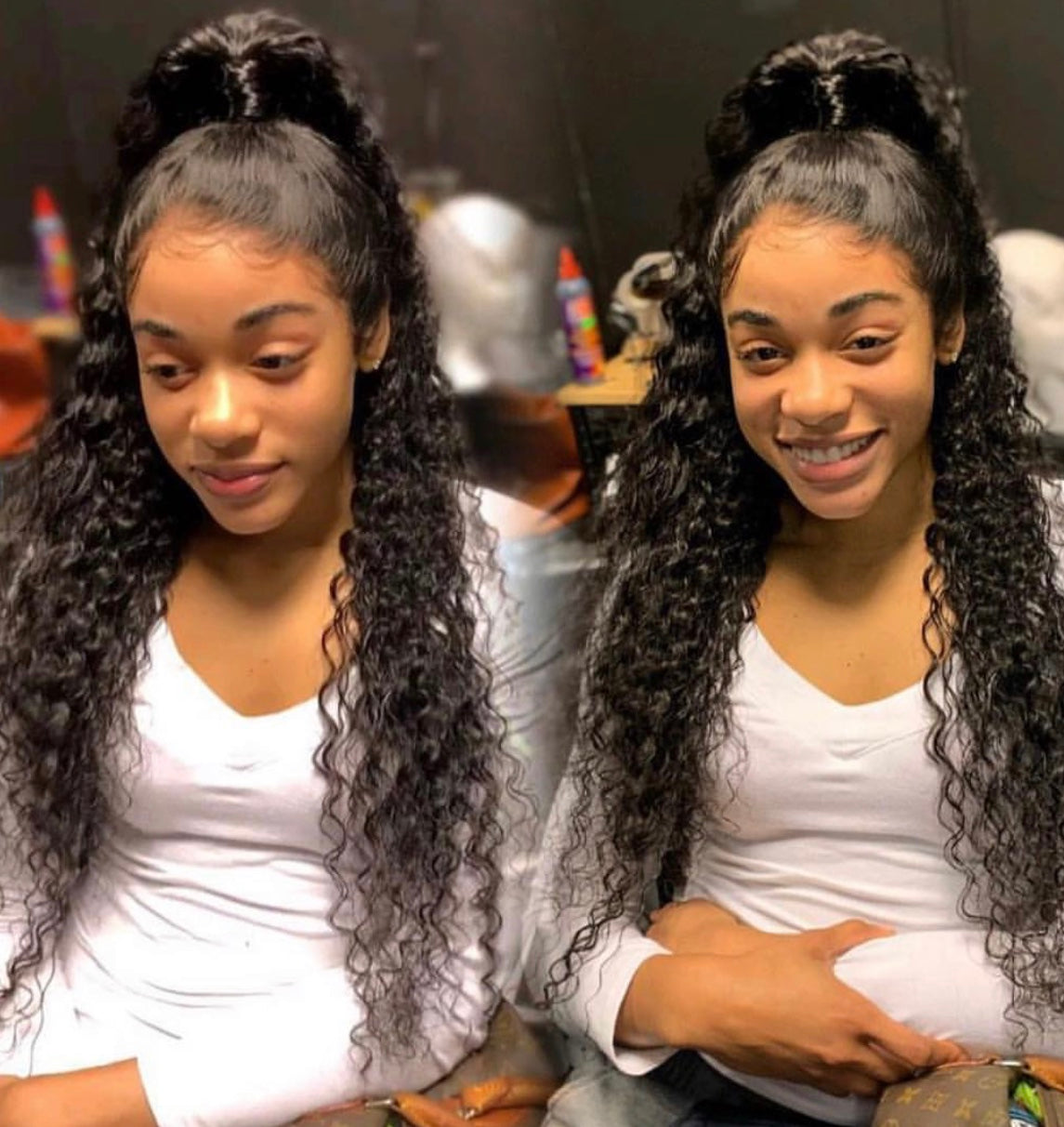 Deep Curly 13x4 Frontal Wig